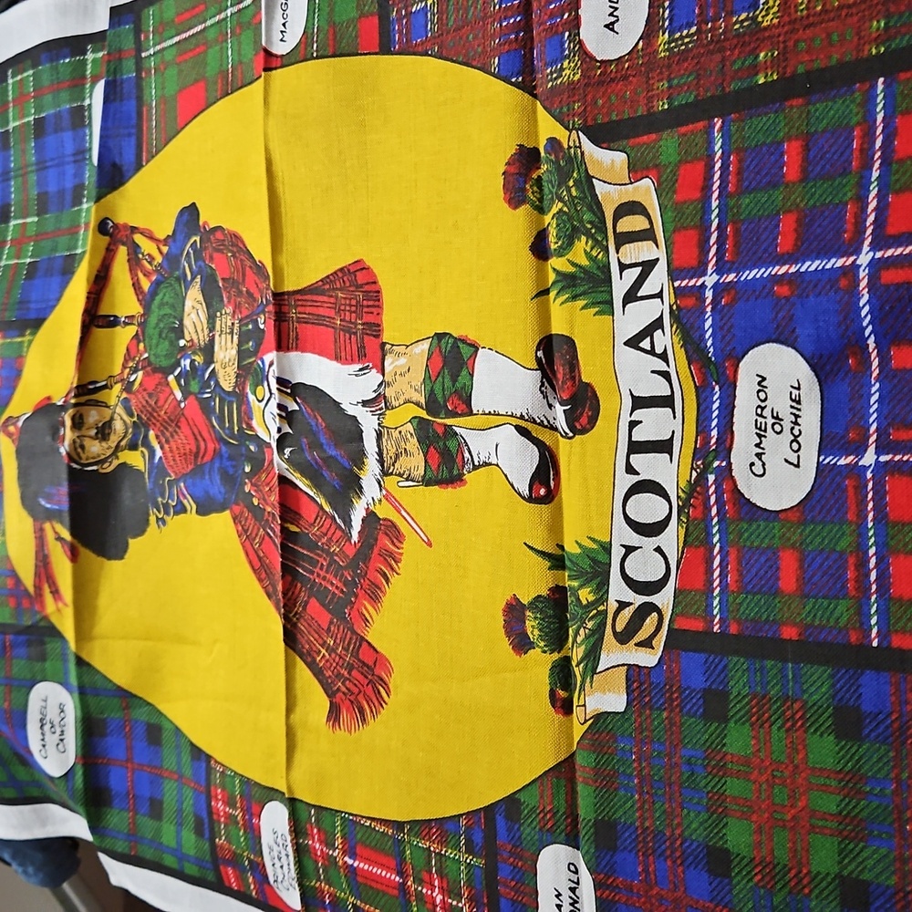 Glen Appin Scotland All Cotton Tea Towel